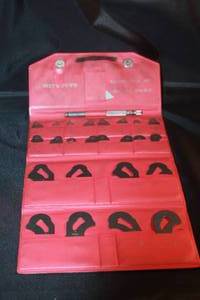 lot 118 image: MITUTOYO RADIUS GAGE SET , 186-901 IN STORAGE CASE  SEE PICS&nbsp