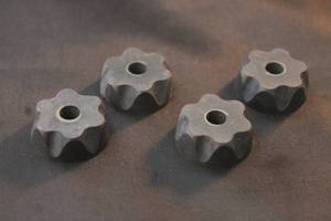 lot 164 image: TOTAL OF 4 KENNAMETAL CARBIDE MILLING INSERTS 1 WIDE  SEE PICS&nbsp
