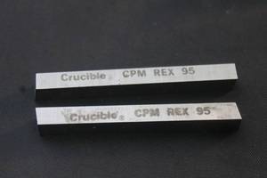 lot 167 image: TOTAL OF 2 CRUCIBLE CPM REX 95&nbsp HSS TOOL BIT&nbsp