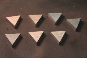 lot 185 image: TOTAL OF 7 KYOCERA TPG433CC50&nbsp INDEXABLE CARBIDE MILLING INSERTS&nbsp