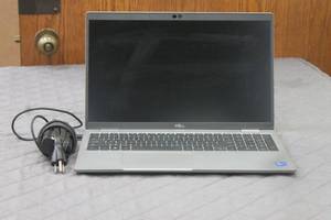 lot 8 image: DELL INTEL CORE VPRO LATITUDE 5520 LAPTOP MODEL P104F HARD-DRIVE WIPED CLEAN NO OPERATING SYSTEM INSTALLED