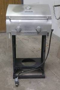 lot 46 image: CUISINART GAS GRILL ON STAND&nbsp