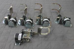 lot 43 image: TOTAL OF 5&nbsp SAIA -BURGESS LEDEX SOLENOID VALVE&nbsp 502-32296-00 MOUNTED ON APPARATUS&nbsp