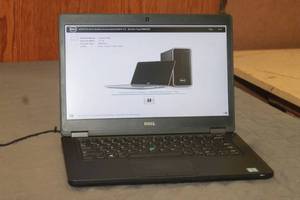 lot 70 image: DELL LATITUDE 5480 INTEL CORE I5 VPRO 7TH GEN&nbsp&nbspHARD-DRIVE WIPED CLEAN NO OPERATING SYSTEM INSTALLED