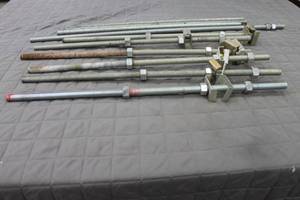lot 119 image: TOTAL OF 10 LONG ANCHOR BOLTS&nbsp SAG RODS ,&nbsp 2FT - 36&nbsp