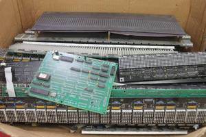 lot 132 image: GENEROUS AMOUNT OF ASSORTED CIRCUIT BOARDS  MODULE CARDS SINAGE CARDS AND MORE&nbsp  SEE PICS&nbsp
