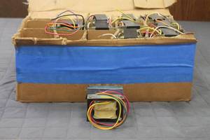 lot 89 image: TOTAL OF 25 THORDARSON POWER TRANSFORMERS&nbsp &nbspT-62568 238-8804&nbsp
