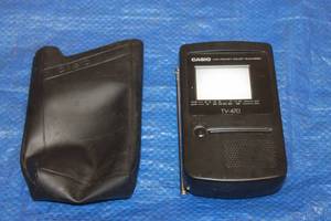 lot 91 image: CASIO LCD POCKET COLOR TELEVISION TV470B WITH STORAGE CASE&nbsp
