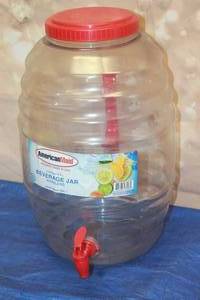lot 96 image: AMERICAN MAID 5 GALLON BEVERAGE JAR&nbsp
