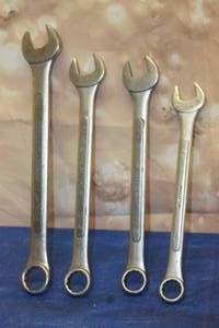 lot 134 image: ALLIED 4PC COMBINATION WRENCH SET