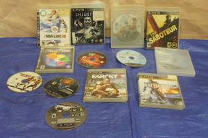 lot 203 image: LOT OF 13 PS3 GAMES&nbsp