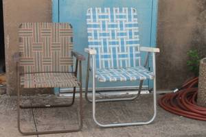 lot 221 image: 2 RIO BACKYARD COLLECTION FOLDING CHAIRS