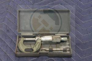 lot 36 image: MITUTOYO OUTSIDE MICROMETER 103-177 IN STORAGE CASE&nbsp ( 1 -2 )