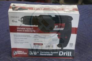 lot 119 image: DRILL MASTER 38 VARIABLE SPEED REVERSIBLE DRILL 03670&nbsp