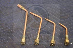 lot 177 image: 4 VICTOR MODEL WELD NOZZLES MODELS VM-H-6, VM-W-4, VM-W-2 AND VM-W-0