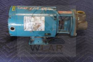 lot 206 image: BLUFFTON 1103155400 MOTOR WITH BURKS PUMP