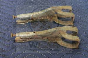 lot 254 image: 2 VINTAGE PETERSON DEWITT VICE GRIP 9R WELDING CLAMP LOCKING PLIERS&nbsp