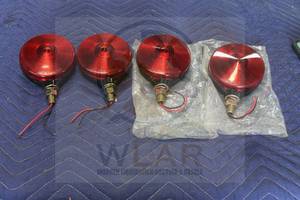 lot 267 image: 2 SET OF PEDESTAL TRAILER MOUNT STOPTURN SIGNAL TAIL LIGHTS