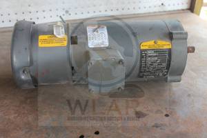 lot 297 image: BALDOR RELIANCE INDUSTRIAL MOTOR VBM3546 AND STEARN MODEL 104817101BP