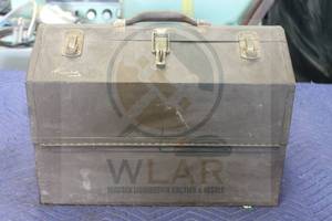 lot 301 image: VINTAGE KENNEDY MACHINIST TOOLS BOX 18L x 13H