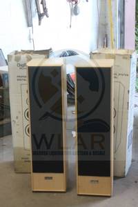 lot 310 image: SET OF NEW IN WORN BOXES DIGITAL AUDIO 2002 PROFESSIONAL SYSTEM DSPEAKERS DIGITAL 3810SL