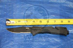 lot 23 image: SOG TRIDENT FOLDING POCKET KNIFE&nbsp