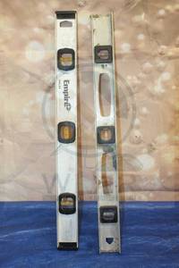 lot 39 image: TOTAL OF 2 ALUMINUM 24 LEVELS&nbsp