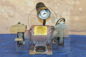 lot 40 image: NORTHERN INDUSTRIAL HEAVY DUTY 6 BENCH DUAL GRINDER WITH LAMP ,143389&nbsp