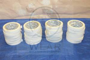lot 55 image: TOTAL OF 24 ROLLS U.S.A MADE TAPE&nbsp