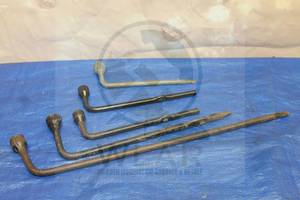 lot 57 image: TOTAL OF 5 LUG WRENCHES&nbsp