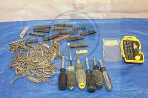 lot 84 image: LOT OF ASSORTED BRAND BIT NUT DRIVERS AND BITS  SEE PICS&nbsp