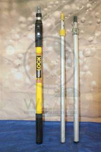 lot 119 image: TOTAL OF 3 ASSORTED BRAND POLE EXTENSIONS&nbsp