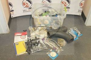 lot 134 image: GENEROUS AMOUNT PLUMBING SUPPLIES  SEE PICS&nbsp