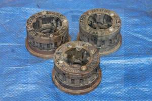 lot 160 image: TOTAL OF 3 LETCO NO.5 PIPE THREADING DIE HEADS , 2131854&nbsp