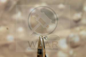 lot 188 image: VERIFIED BY JEWELER MACYS FINE DIAMOND .38 CARAT DIAMOND STUD EARRINGVERIFIED BY JEWELER