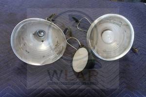 lot 247 image: TOTAL OF 3 CLAMP WORKLIGHTS&nbsp-2-ALUMINUM&nbsp CLAMP LIGHTS&nbsp-LED CLAMP LIGHT&nbsp