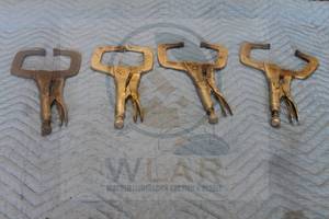 lot 13 image: TOTAL OF 4 PETERSEN 11R LOCKING CLAMP VISE -GRIPS  SEE PICS&nbsp