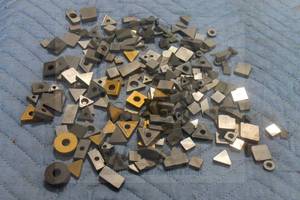 lot 45 image: GENEROUS AMOUNT VARIOUS BRANDS  SIZE INDEXABLE INSERTS&nbsp