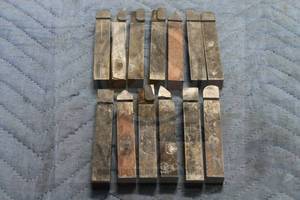 lot 58 image: TOTAL OF 13 LATHE CARBIDE TIPPED 4 L CUTTING BIT TOOLS  SEE PICS&nbsp