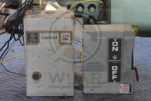 lot 73 image: TOTAL OF 2 GENERAL ELECTRIC MAGNETIC MOTOR STARTERS , CR206  T04321&nbsp