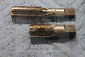 lot 84 image: TOTAL OF 2&nbsp NPT HSS PLUG TAPS , R&amp N 011176 &nbsp GREENFIELD F4 &nbsp SEE PICS&nbsp
