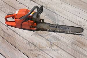 lot 135 image: HUSQVARNA FARM TOUGH 455 RANCHER CHAIN SAW&nbsp