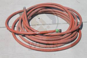 lot 149 image: HEAVY DUTY LONG COMMERCIAL RED WATER GARDEN HOSE&nbsp