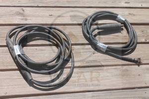 lot 153 image: TOTAL OF 2 -BLACK 20FT WELDING HOSES&nbsp