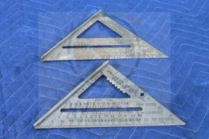 lot 17 image: TOTAL OF 2 - SPEED 7 SQUARES , ALUMINUM ALLOY &amp SWANSON&nbsp