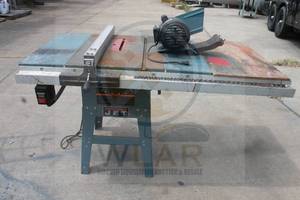lot 58 image: JET EQUIPMENT &amp TOOL 10 CONTRACTOR SAW JWTS-10 WITH JET MOTOR E171548&nbsp
