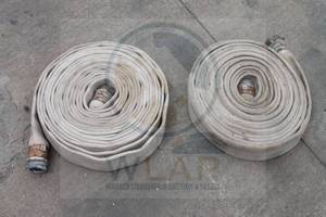 lot 62 image: TOTAL OF 2 HIGH PRESSURE COILED WATER&nbsp FIRE HOSE&nbsp ( 50FT EACH )