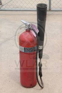 lot 66 image: GENERAL CARBON DIOXIDE FIRE EXTINGUISHER WITH SPRAYER MODEL 15RH&nbsp