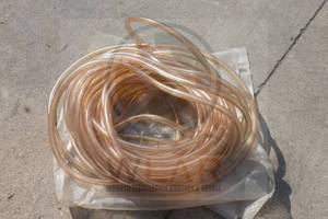lot 139 image: LONG CLEAR&nbsp VINYL&nbsp CONDUIT&nbsp TUBING&nbsp