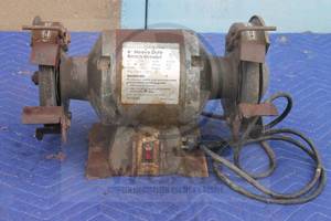 lot 176 image: ALLIED 6 HEAVY DUTY BENCH GRINDER&nbsp